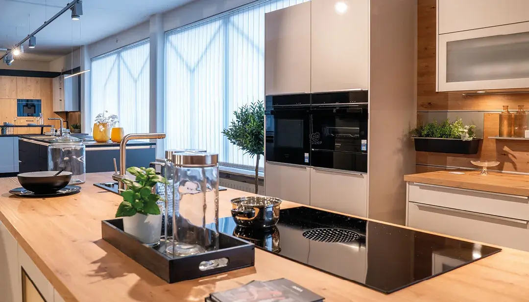 Küchenlösung in Küchenstudio Geigl